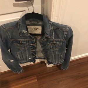 Abercrombie and Fitch  jean jacket